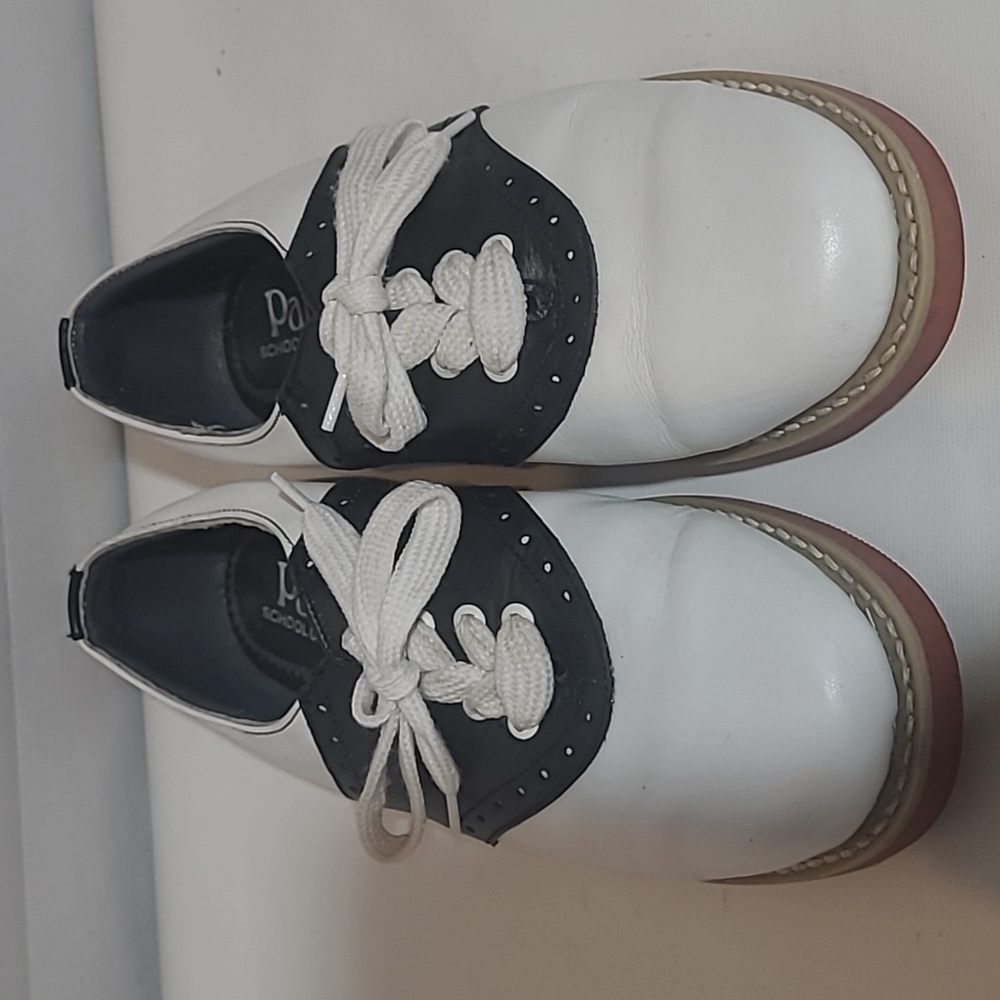 Parker School Uniforms Oxford Saddle Shoes Size 4 Girls